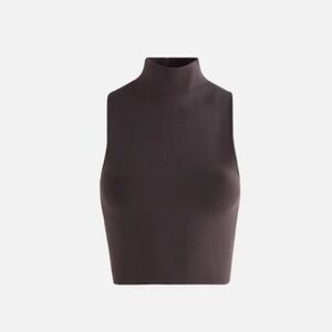 Kith Women's High Neck Sleeveless Top - Dark Brown